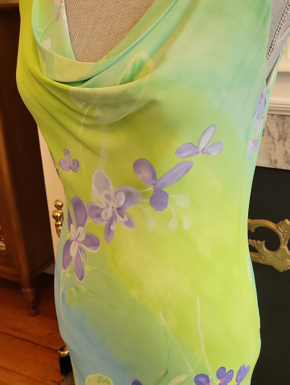 80"s Cache Maxi Dress - Picture 3 of 6